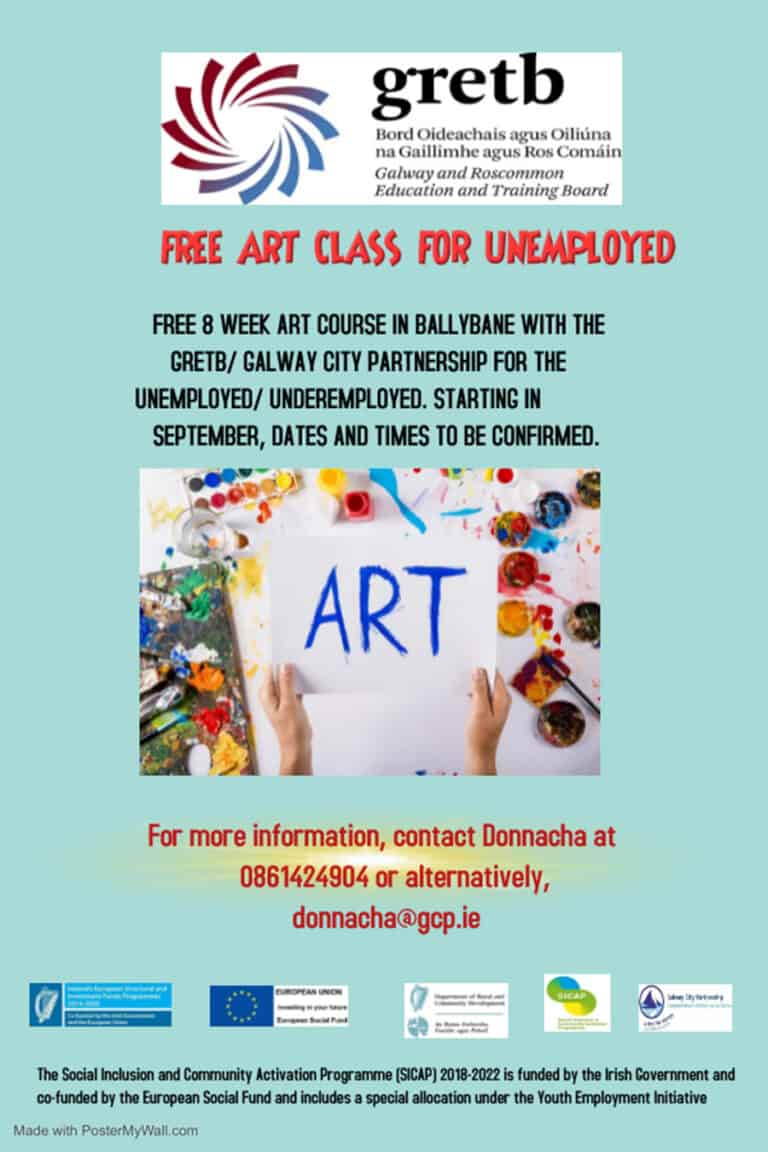 Free Art Class for the Unemployed